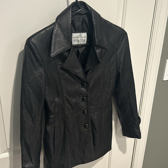 Vintage Italian leather jacket - Picture 1 of 3
